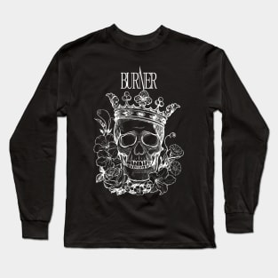 Burner skull Long Sleeve T-Shirt